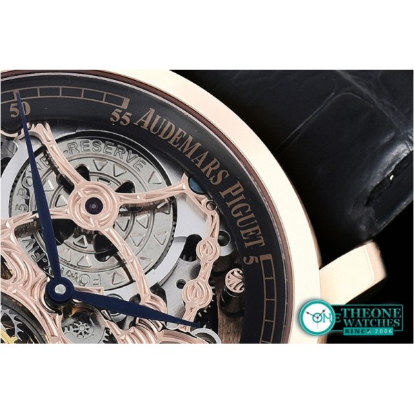 Audemars Piguet - AP Jules Tourbillon Rep Minutes RG/LE Blk Tourbillon