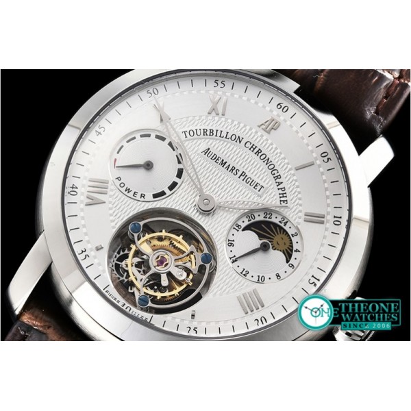 Audemars Piguet - AP Jules Tourbillon Chronographe SS/LE Wht Tourbillon