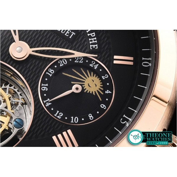 Audemars Piguet - AP Jules Tourbillon Chronographe RG/LE Blk Tourbillon