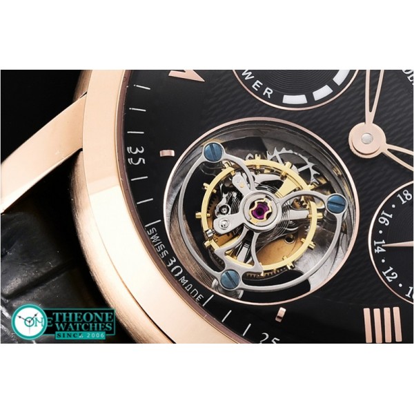 Audemars Piguet - AP Jules Tourbillon Chronographe RG/LE Blk Tourbillon