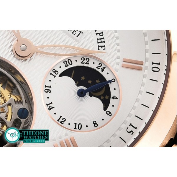 Audemars Piguet - AP Jules Tourbillon Chronographe RG/LE Wht Tourbillon