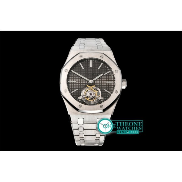 Audemars Piguet - Royal Oak Extra Thin Tourb SS/SS Grey JF Flying Tourb