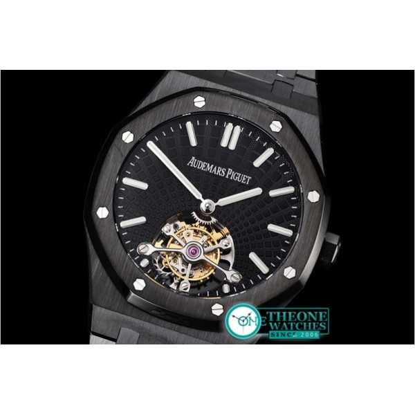 Audemars Piguet  - Royal Oak Tourbillon PVD/PVD Black R8F Flying Tourb