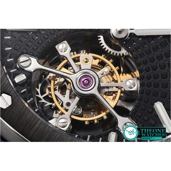 Audemars Piguet  - Royal Oak Tourbillon PVD/PVD Black R8F Flying Tourb