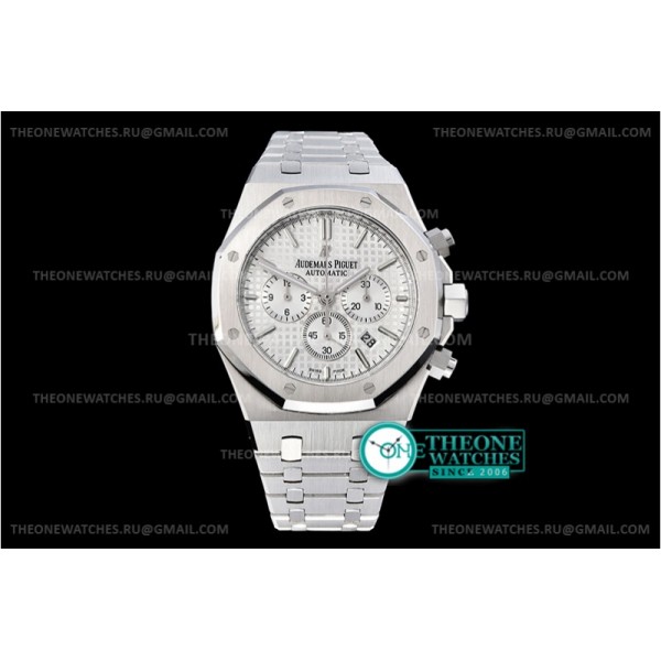 Audemars Piguet - Royal Oak Chrono 26331ST SS/SS Wht/Wht OMF V2 A7750