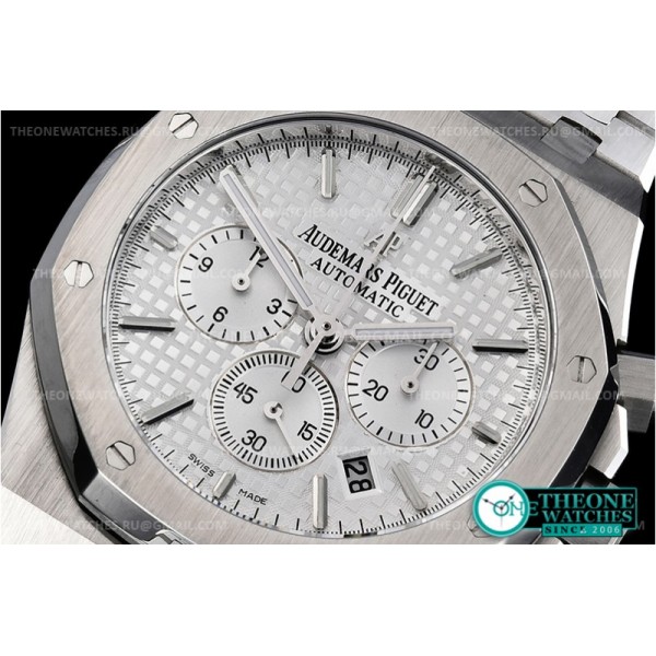 Audemars Piguet - Royal Oak Chrono 26331ST SS/SS Wht/Wht OMF V2 A7750