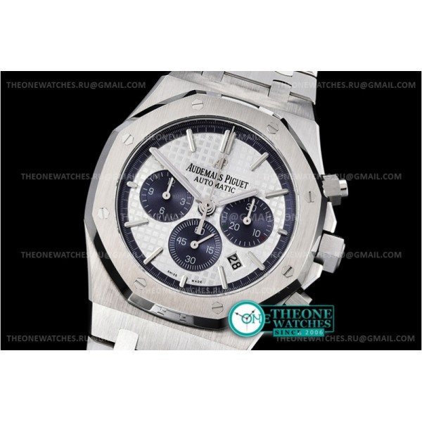 Audemars Piguet - Royal Oak Chrono 26331ST SS/SS Wht/Blue OMF V2 A7750