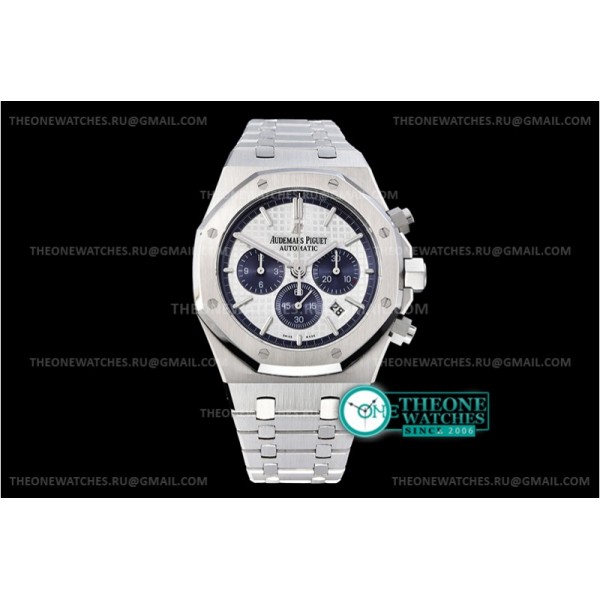 Audemars Piguet - Royal Oak Chrono 26331ST SS/SS Wht/Blue OMF V2 A7750