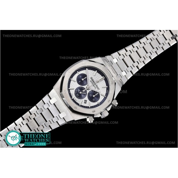 Audemars Piguet - Royal Oak Chrono 26331ST SS/SS Wht/Blue OMF V2 A7750