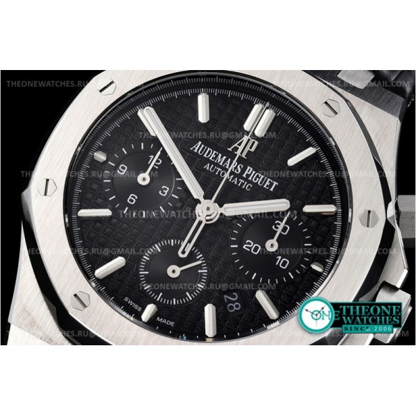 Audemars Piguet  - Royal Oak Chronograph 26331ST SS/LE Black A7750