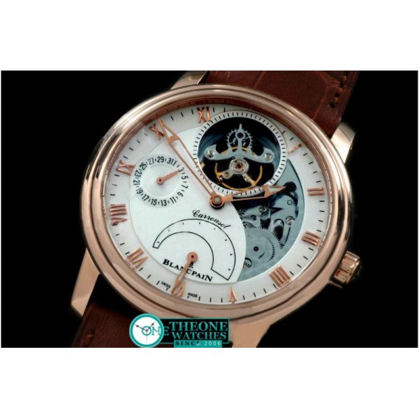 Blancpain - Carrousel Tourbillon RG/LE White Flying Tourbillon