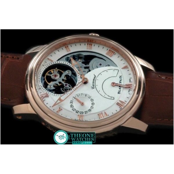 Blancpain - Carrousel Tourbillon RG/LE White Flying Tourbillon