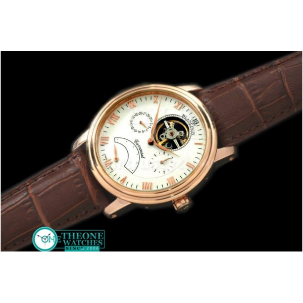 Blancpain - Carrousel Tourbillon RG/LE White Asian 2813