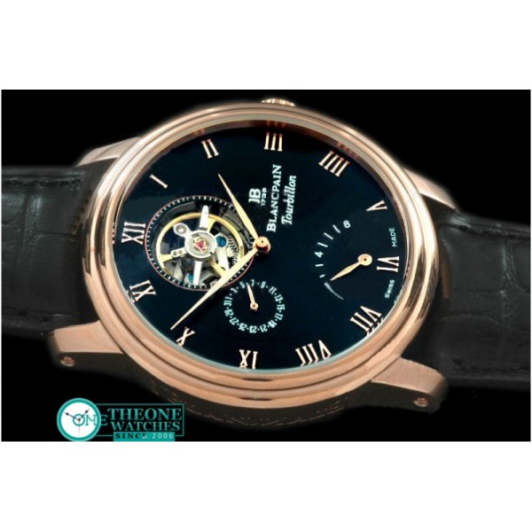 Blancpain - Villaret Tourbillon RG/LE Black Asian 2813