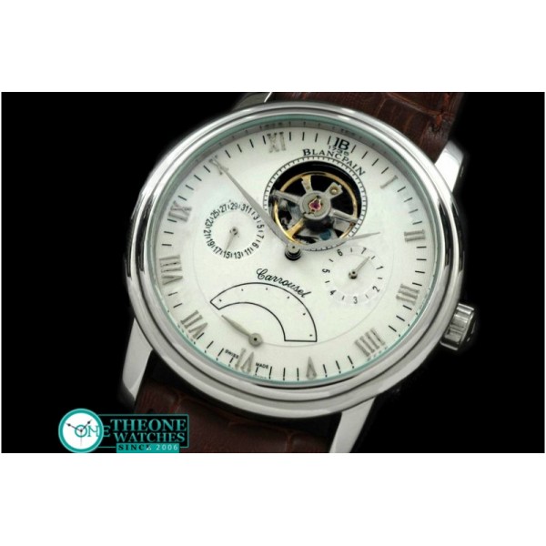 Blancpain - Carrousel Tourbillon SS/LE White Asian 2813