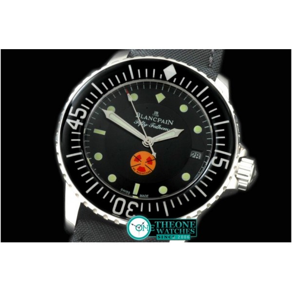 Blancpain - 50 Fathoms SS/NY Black Miy 9015