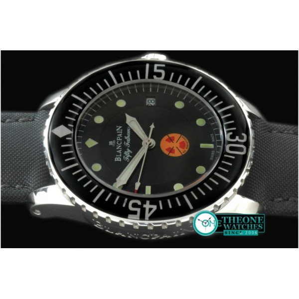 Blancpain - 50 Fathoms SS/NY Black Miy 9015