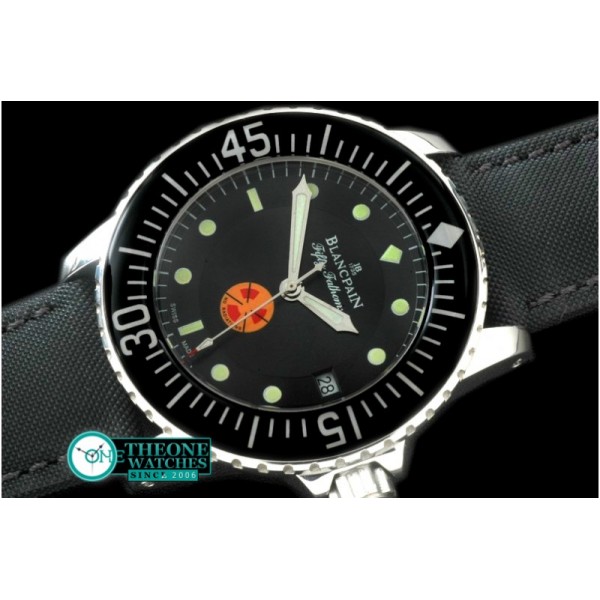 Blancpain - 50 Fathoms SS/NY Black Miy 9015