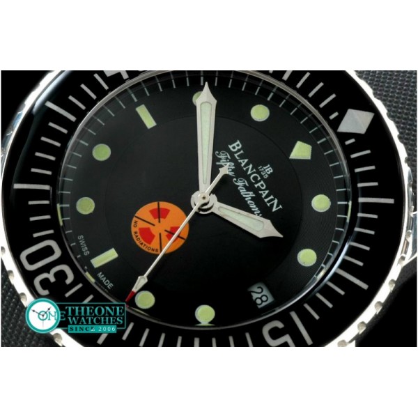 Blancpain - 50 Fathoms SS/NY Black Miy 9015