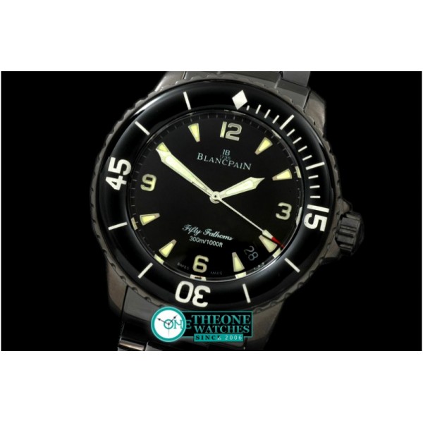 Blancpain - 50 Fathoms PVD/PVD Black Asian 2824