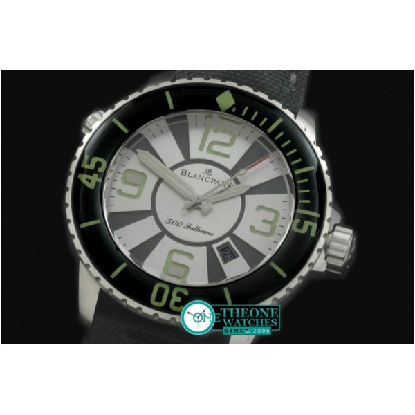 Blancpain - 500 Fathoms SS/NY White Asian Miyota 9015