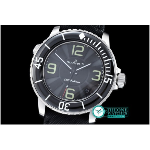 Blancpain - 500 Fathoms SS/LE Black Dial Num MY9015