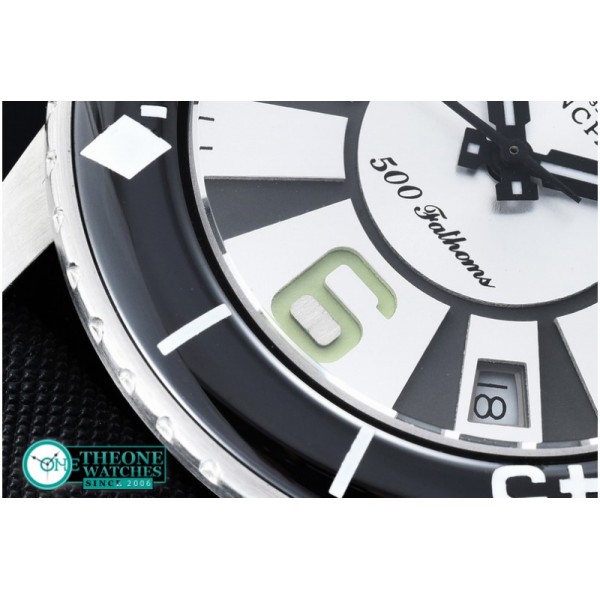 Blancpain - 500 Fathoms SS/LE White Dial Num MY9015