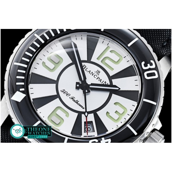 Blancpain - 500 Fathoms SS/LE White Dial Num MY9015