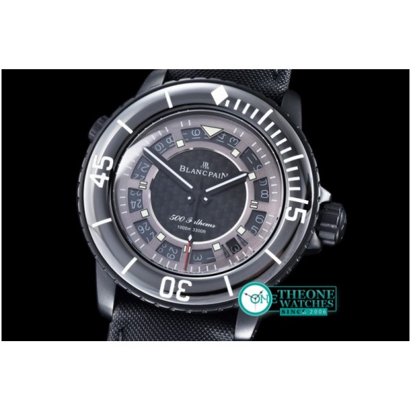 Blancpain - 500 Fathoms PVD/LE Black Dial Perf MY9015