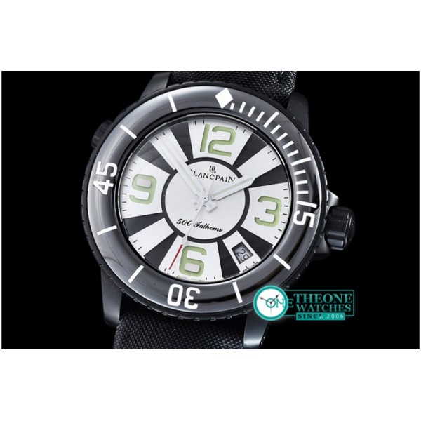 Blancpain - 500 Fathoms PVD/LE White Dial Num MY9015