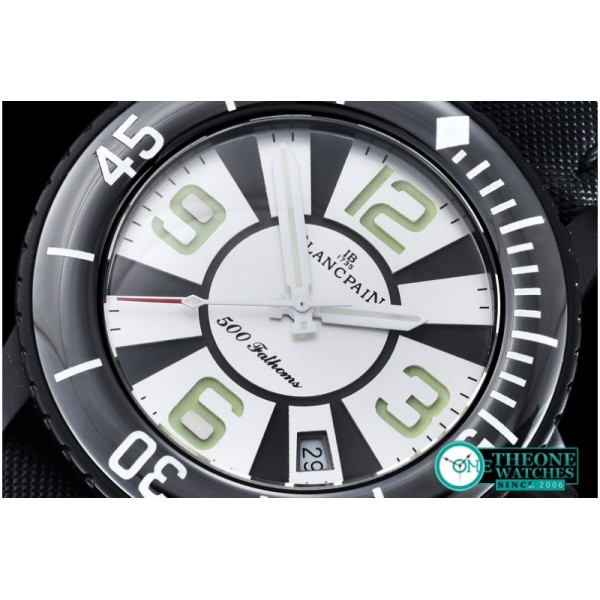 Blancpain - 500 Fathoms PVD/LE White Dial Num MY9015