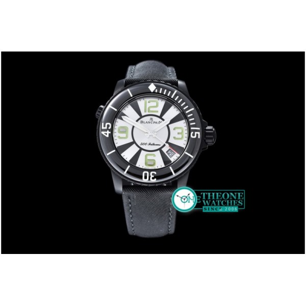 Blancpain - 500 Fathoms PVD/LE White Dial Num MY9015