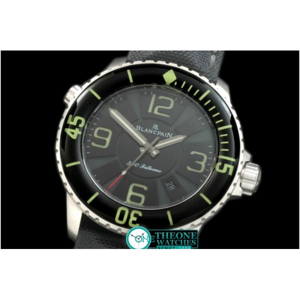 Blancpain - 500 Fathoms SS/NY Black Asian Miyota 9015