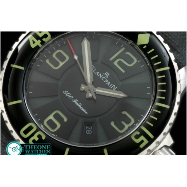 Blancpain - 500 Fathoms SS/NY Black Asian Miyota 9015