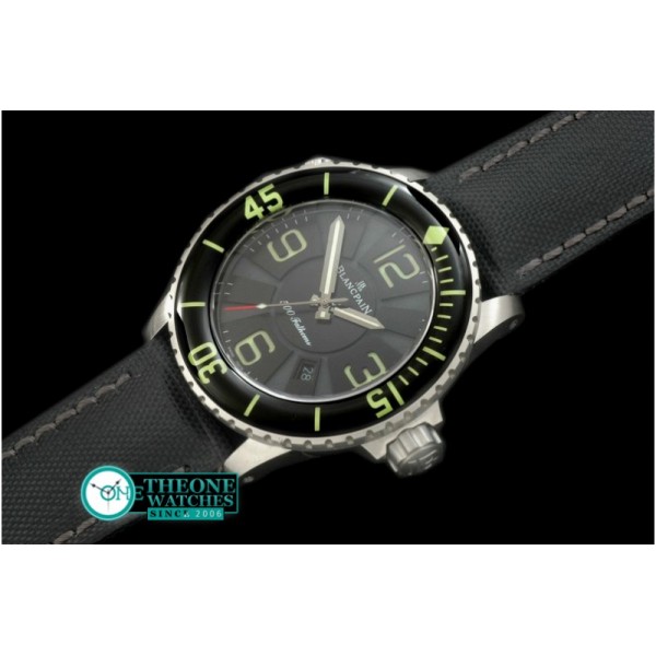 Blancpain - 500 Fathoms SS/NY Black Asian Miyota 9015