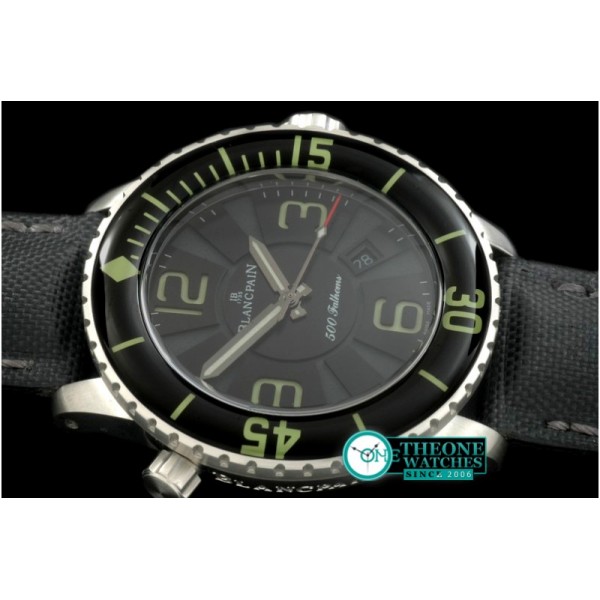 Blancpain - 500 Fathoms SS/NY Black Asian Miyota 9015