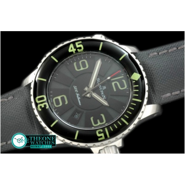 Blancpain - 500 Fathoms SS/NY Black Asian Miyota 9015