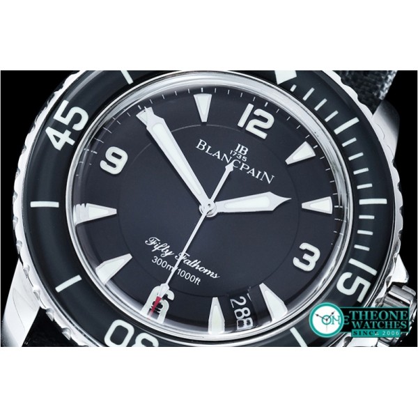 Blancpain - Blancpain Fifty Fathoms SS/NY Black ZF Asia 2836