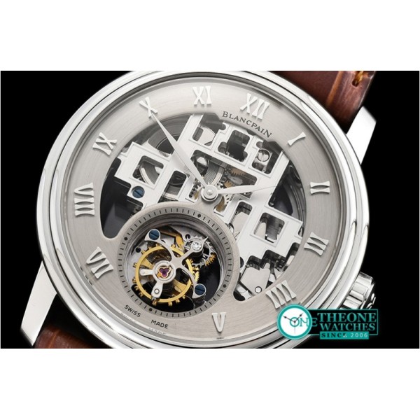 Blancpain - Fantasy Tourbillon Skeletonal SS/LE Grey Asia HW Tourbillon