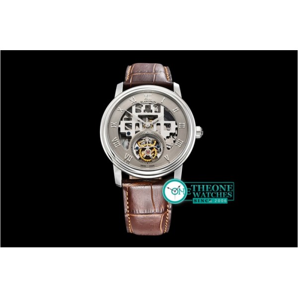 Blancpain - Fantasy Tourbillon Skeletonal SS/LE Grey Asia HW Tourbillon