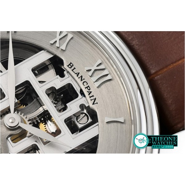 Blancpain - Fantasy Tourbillon Skeletonal SS/LE Grey Asia HW Tourbillon