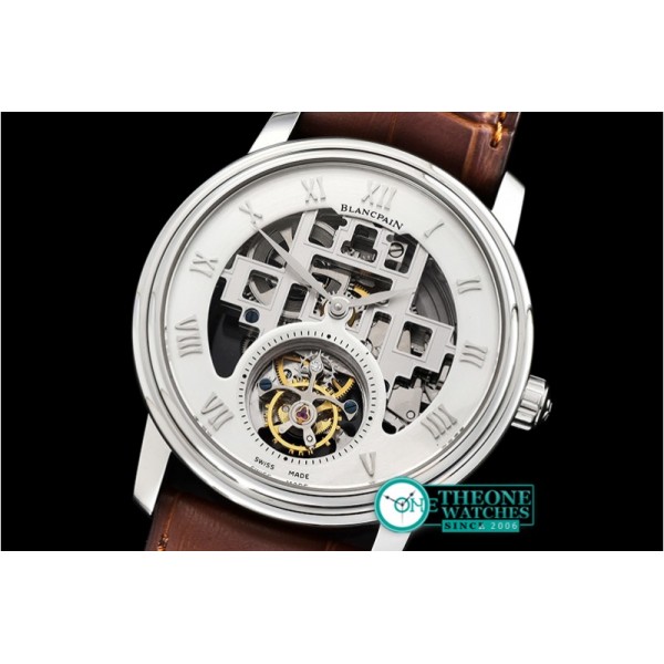 Blancpain - Fantasy Tourbillon Skeletonal SS/LE Wht Asia HW Tourbillon