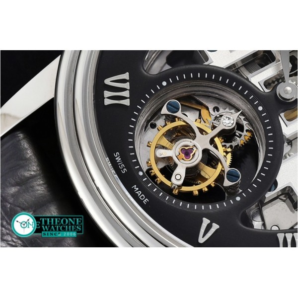 Blancpain - Fantasy Tourbillon Skeletonal SS/LE Blk Asia HW Tourbillon