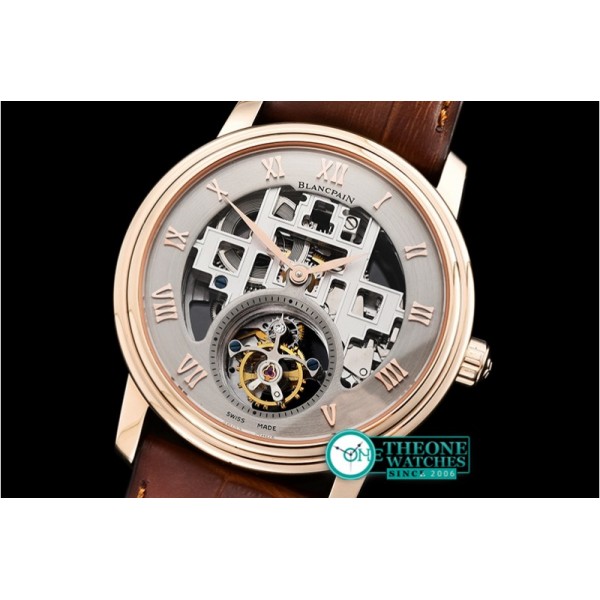 Blancpain - Fantasy Tourbillon Skeletonal RG/LE Grey Asia HW Tourbillon