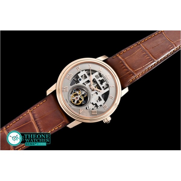 Blancpain - Fantasy Tourbillon Skeletonal RG/LE Grey Asia HW Tourbillon