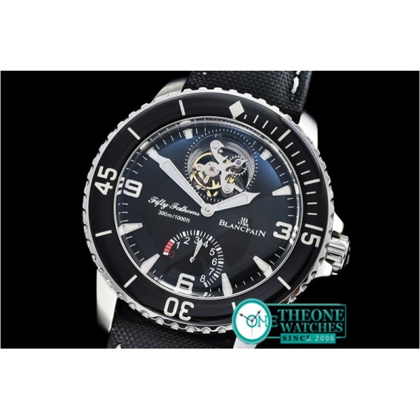 Blancpain - Fifty Fathoms Tourbillon Real PR SS/NY Black Asia HWT