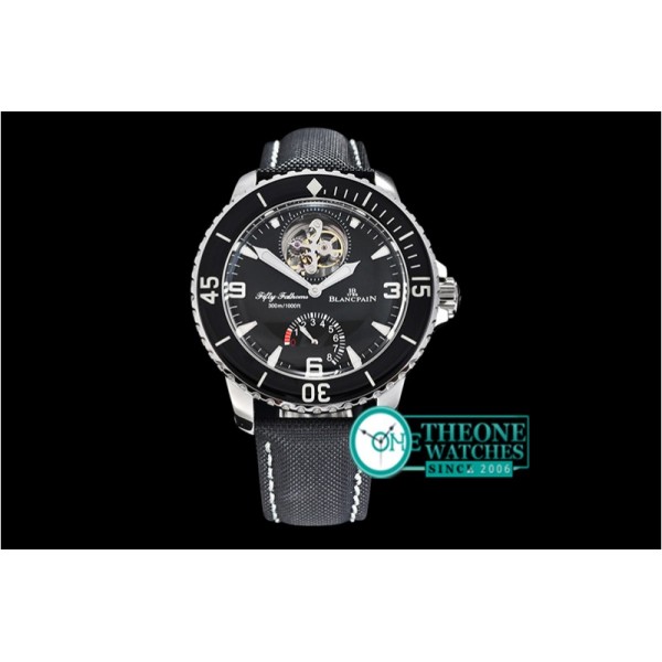 Blancpain - Fifty Fathoms Tourbillon Real PR SS/NY Black Asia HWT