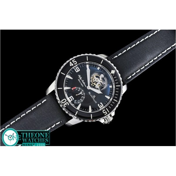 Blancpain - Fifty Fathoms Tourbillon Real PR SS/NY Black Asia HWT