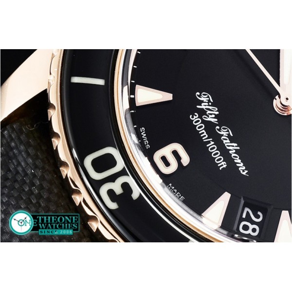 Blancpain - Blancpain Fifty Fathoms RG/NY Black ZF Asia 2836