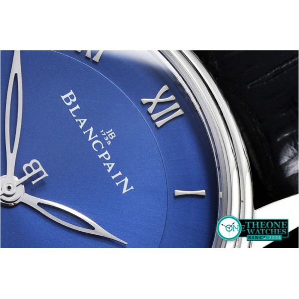 Blancpain - Blancpain Villeret Grande Date SS/LE Blue Num MY9015